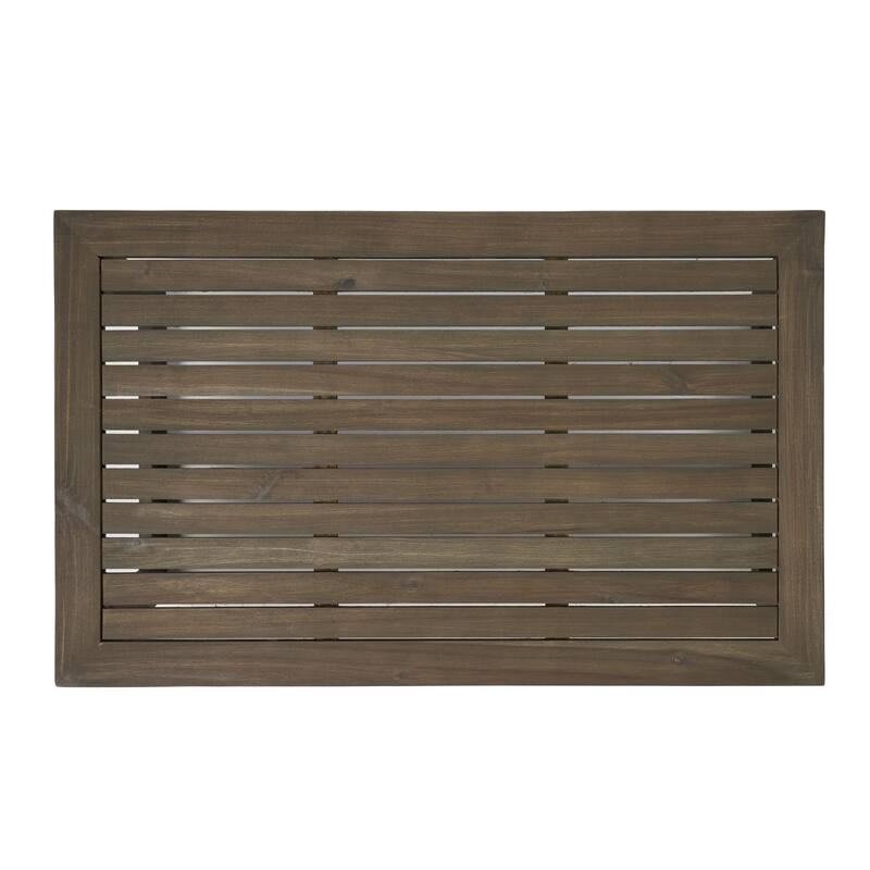 Christopher Knight Home - Sherwood Acacia Outdoor Patio Sofa with Coffee Table Set