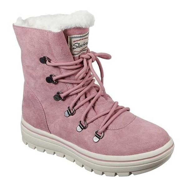 skechers pink boots