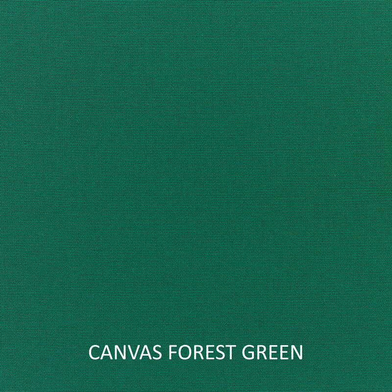 Sunbrella Canvas 40 in x 17 in x 2 in Bench Cushion Bristol - 40 in x 17 in x 2 in - Canvas Forest Green