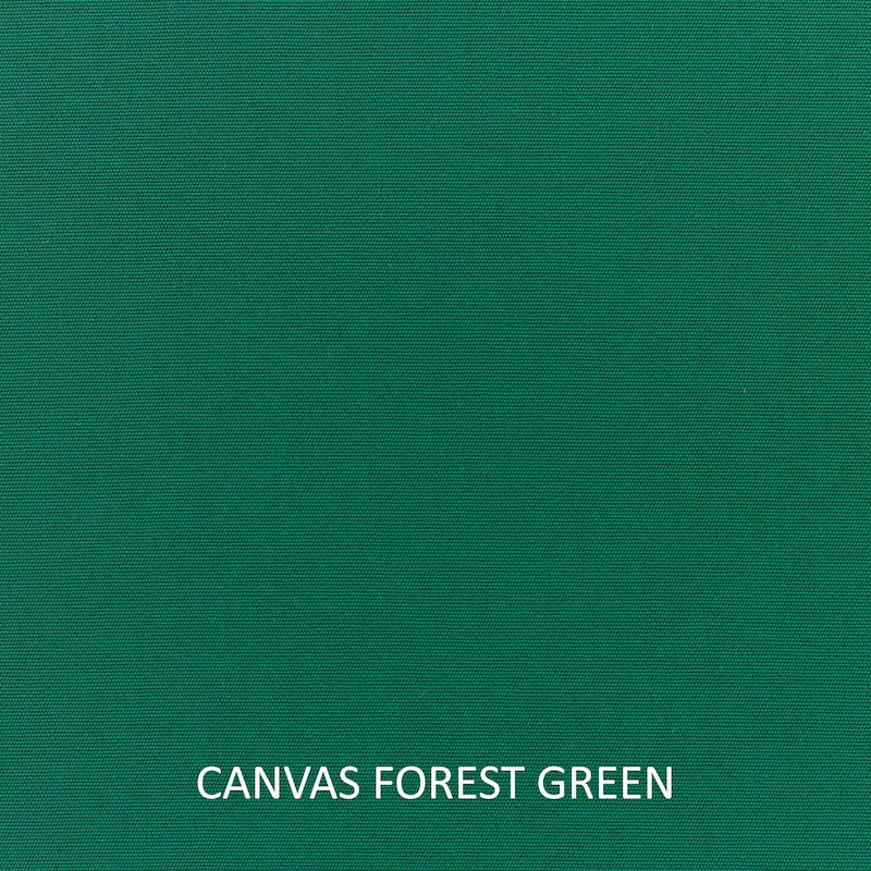 Sunbrella Canvas 47.5 in x 18 in x 2 in Bench Cushion Bristol - 47.5 in x 18 in x 2 in - Canvas Forest Green