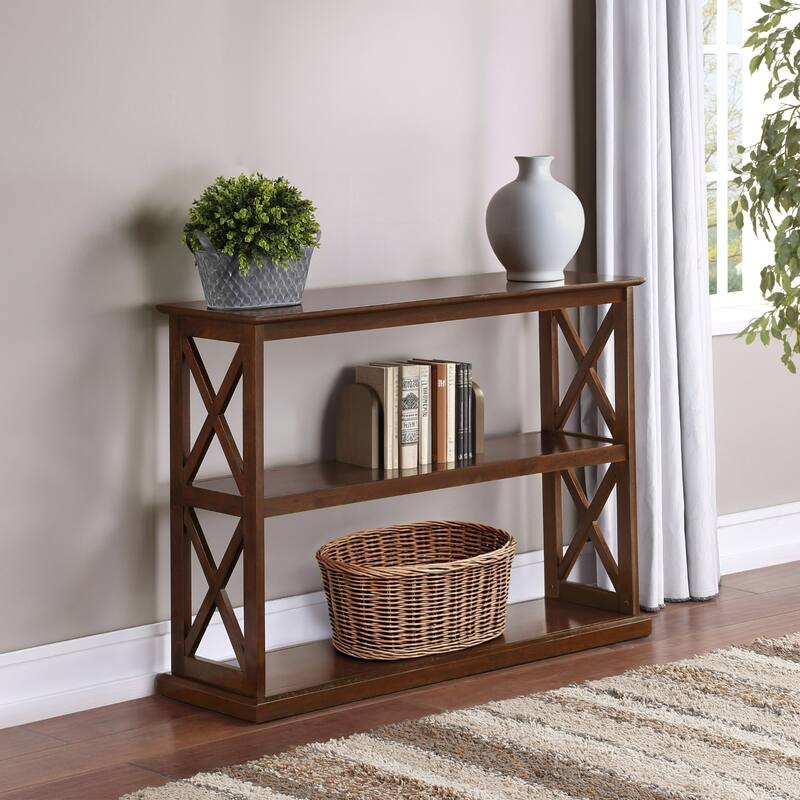 Convenience Concepts Coventry Console Table with Shelves