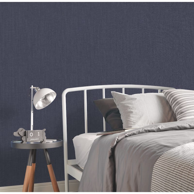 Galerie Wallcoverings Deauville 2 Denim Effect Non-woven Matte Wallpaper Roll