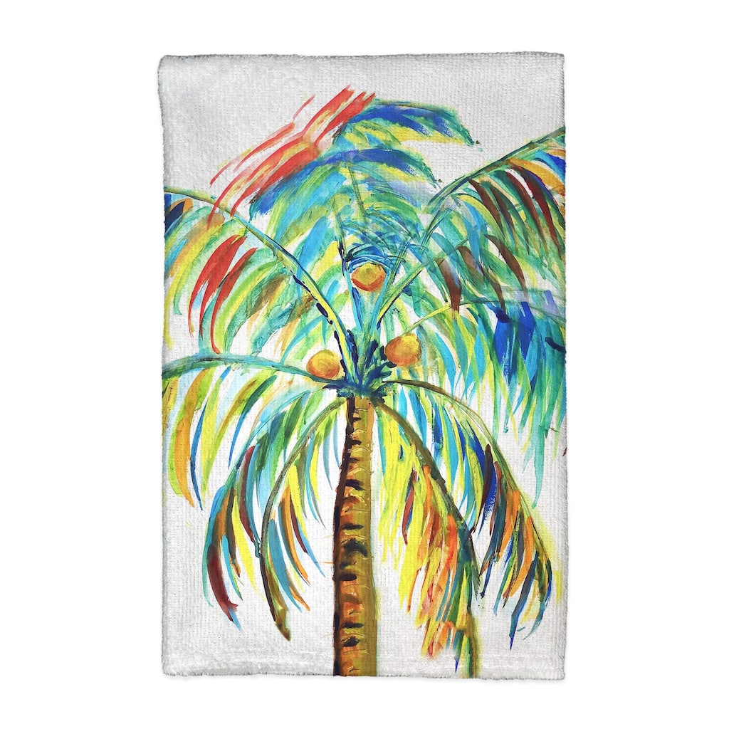 Multi-Color Palm Kitchen Towel - 16x25