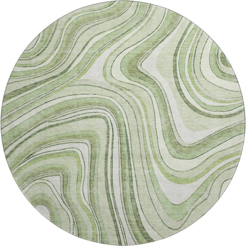 Premium Washable Super Soft Modern Waves Mayfield Rug