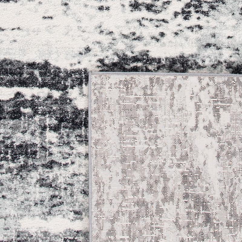 SAFAVIEH, Evoke Yukako Modern Abstract Distressed Rug