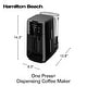 preview thumbnail 8 of 6, Hamilton Beach One Press Dispensing Coffee Maker