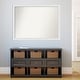 preview thumbnail 186 of 190, Wall Mirror Choose Your Custom Size - Extra Large, Blanco White Wood