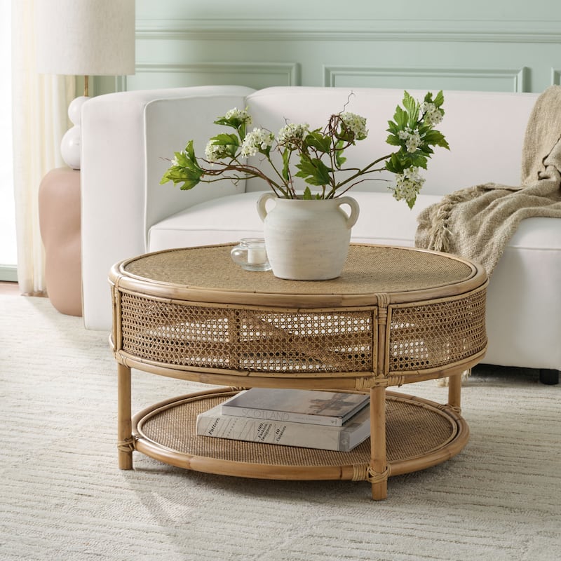 SAFAVIEH Home Collection Arvid Coffee Table - 32"W x 32"D x 16"H