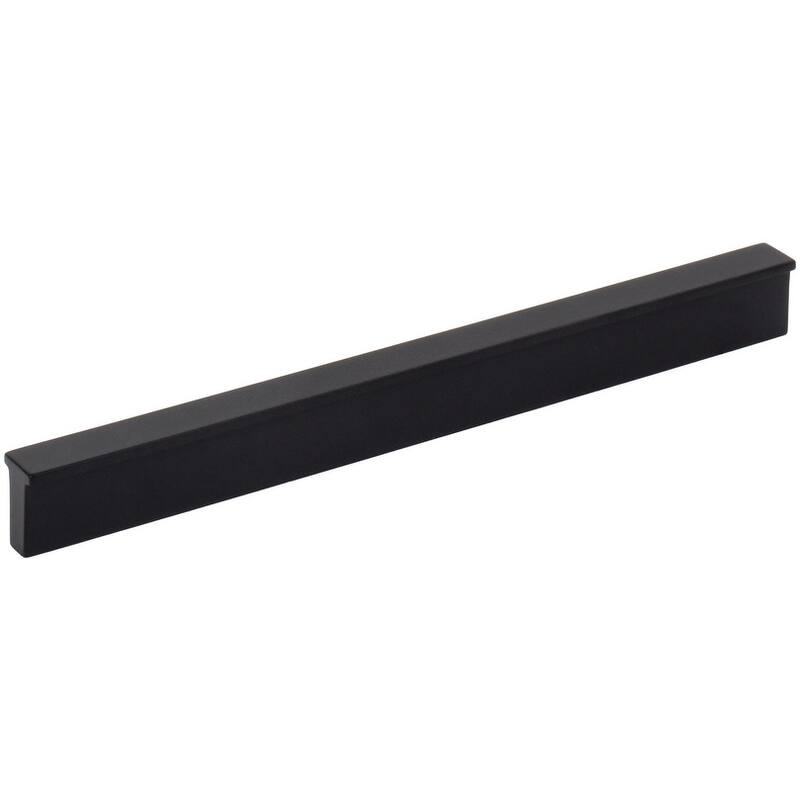 Elements 821-160 Brewer 6-1/4" Center to Center Rectangular Cabinet - Matte Black