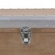 preview thumbnail 7 of 8, vidaXL Storage Box Solid Fir Wood 35.8"x20.5"x15.7" Brown