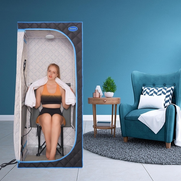 Portable Infrared Sauna Tent Spa Detox Therapy Relaxation