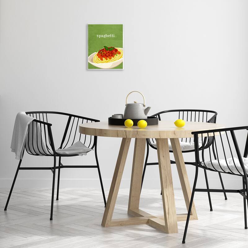 Stupell Spaghetti Italian Cuisine Wall Plaque Art Design By Kim Allen
