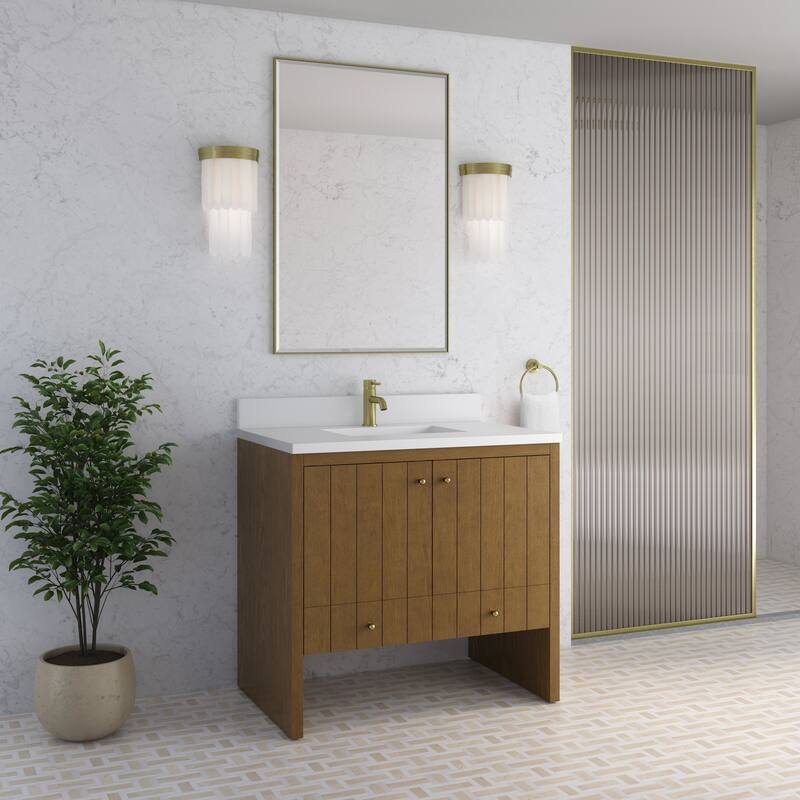 James Martin Vanities 435-V36-1WZ Hudson 36" Free Standing Single