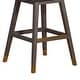 preview thumbnail 105 of 176, Amalie Upholstered Bar Stool, Swivel Counter Height Stool with Solid Wood Frame
