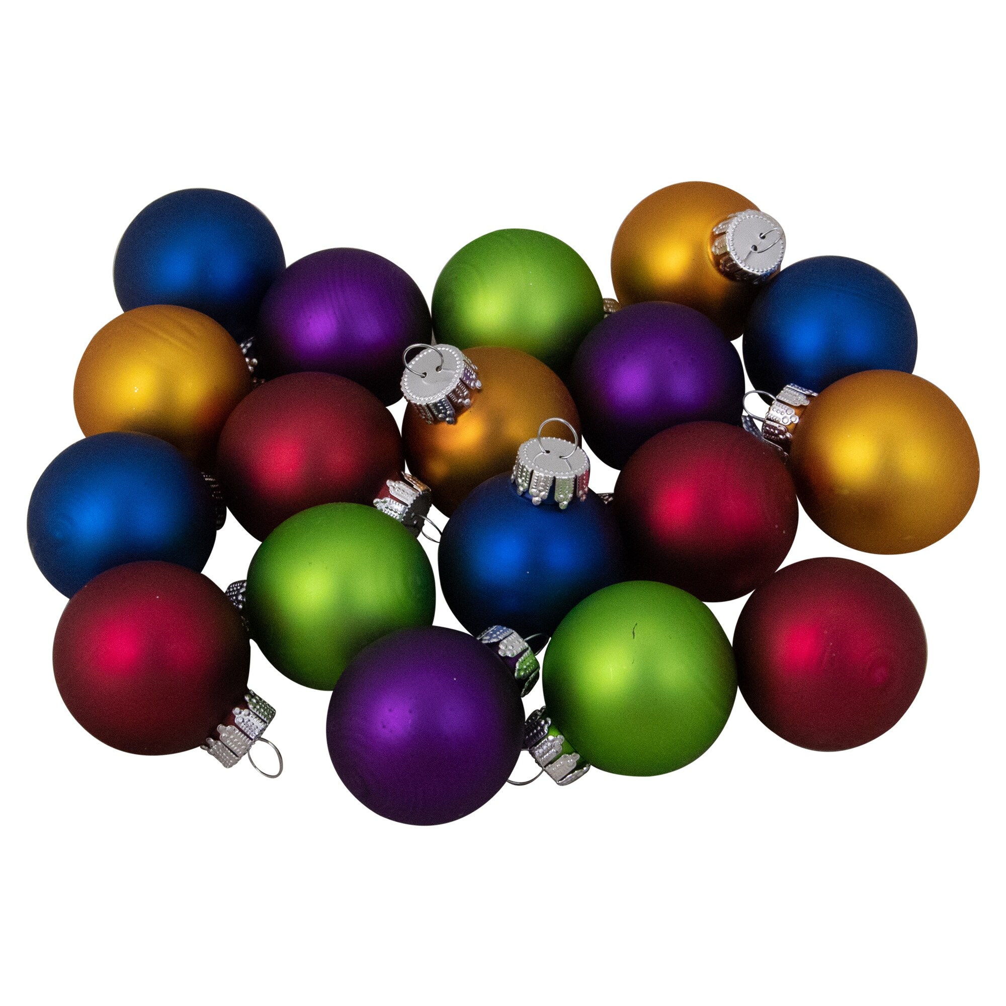 colored glass ball christmas ornaments