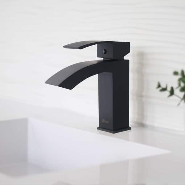 slide 2 of 39, STYLISH Single Handle Single Hole Bathroom Faucet Lead Free - Faucet Height: 7" Spout Height: 4"