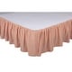 preview thumbnail 5 of 6, Sawyer Mill Ticking Stripe Bed Skirt