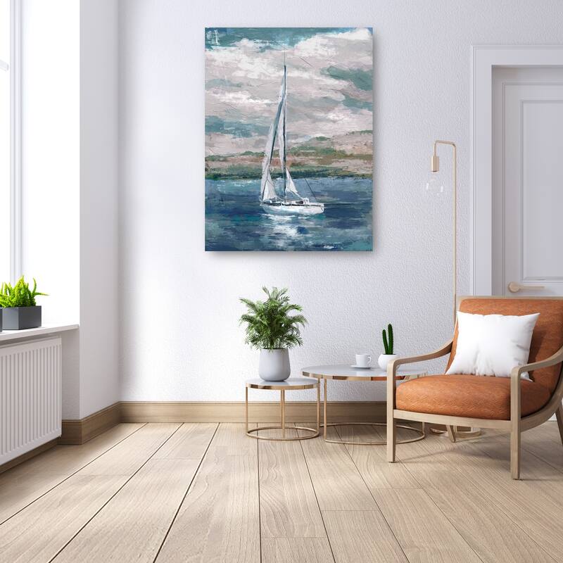Gentle Winds By Studio Arts Canvas Art Print