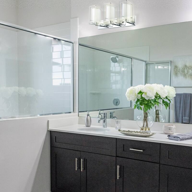 Eglo Iride 3-Light Chrome Vanity Light