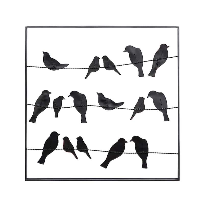 Multi Iron Coastal Wall Decor 31 x 32 x 2