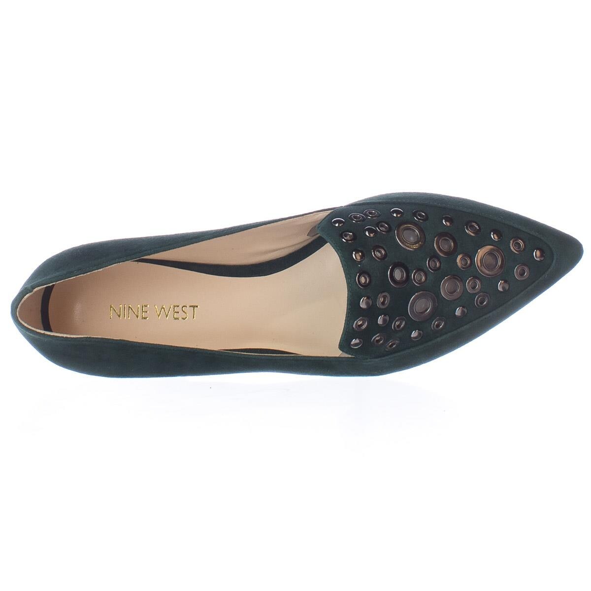nine west studded flats
