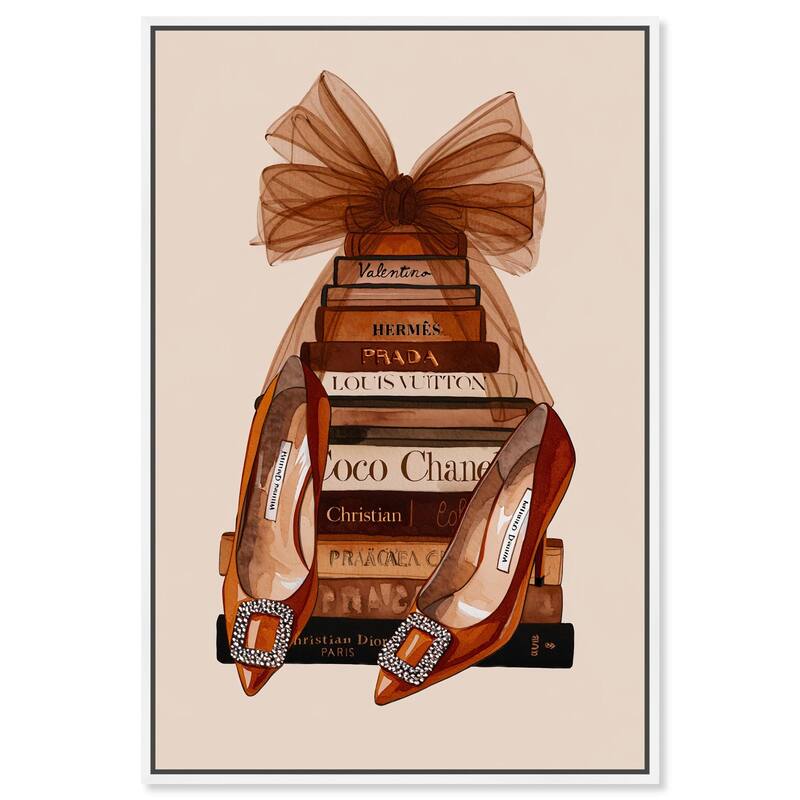 Luxury Lit Canvas by Art Remedy - White - 24" x 36"