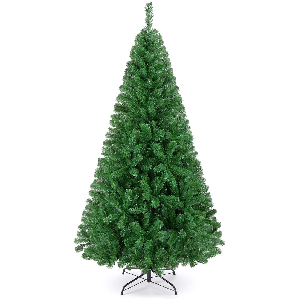 Yaheetech 6Ft/7.5Ft Artificial Lifelike Artificial Christmas Pine Tree