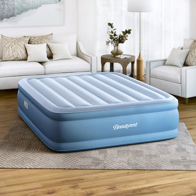 Beautyrest Sensa-Rest Air Bed Mattress with Built-in Pump and Edge Support