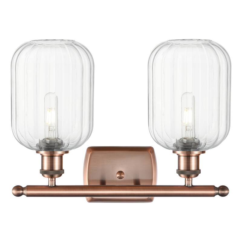 Innovations Lighting Endless Possibilities Ballston - Preston - 2 Light 17" Jar Shade Bath Vanity Light