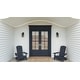 preview thumbnail 7 of 7, Westover 1-Light Earth Black Dark Sky Outdoor Wall Lantern