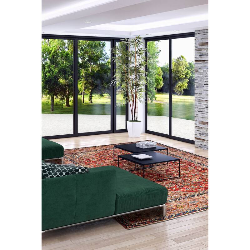 ECARPETGALLERY Hand-knotted Antalya Vintage Red Wool Rug - 9'3 x 13'0