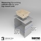 preview thumbnail 28 of 58, Karran Top Mount 25 in. Single Bowl Quartz Kitchen Sink Kit