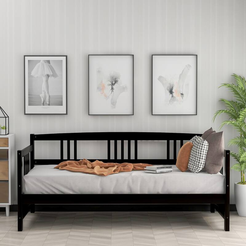 Modern Multifunctional Solid Wood Daybed