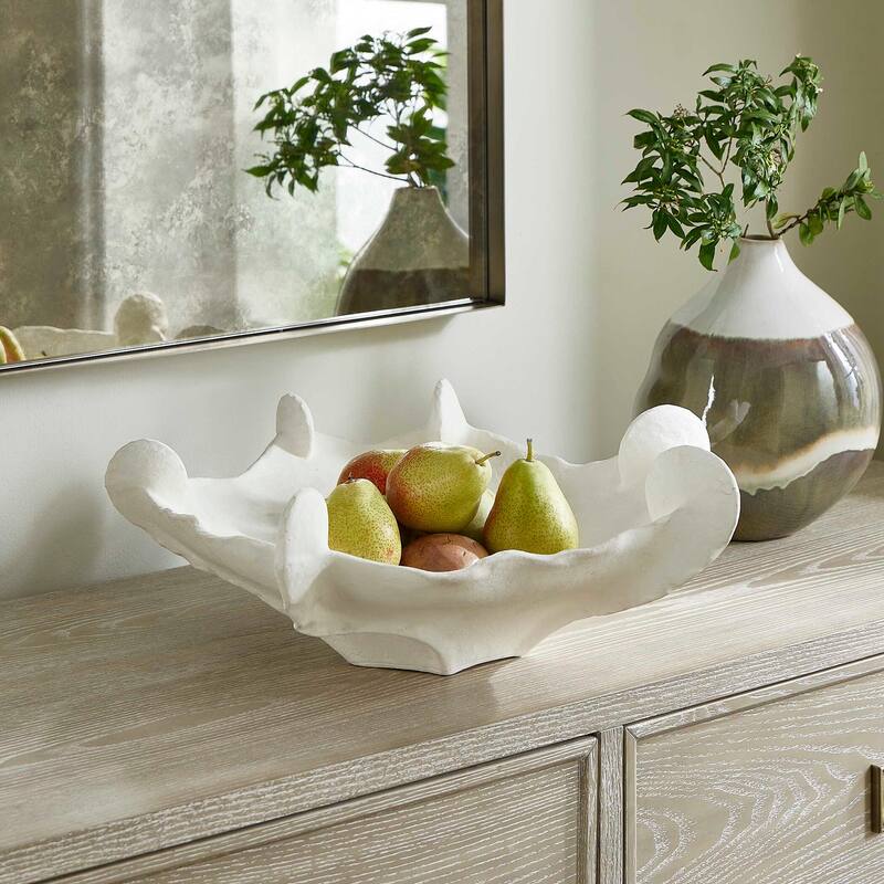 Uttermost 18248 Coral Mirage 20" Wide Earthenware Decorative Bowl
