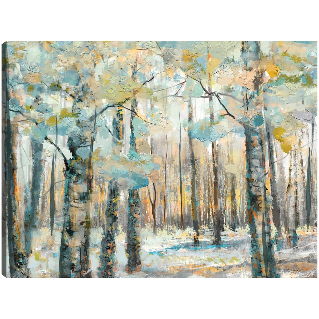 Kaleidoscope Trees IV By Studio Arts Canvas Art Print