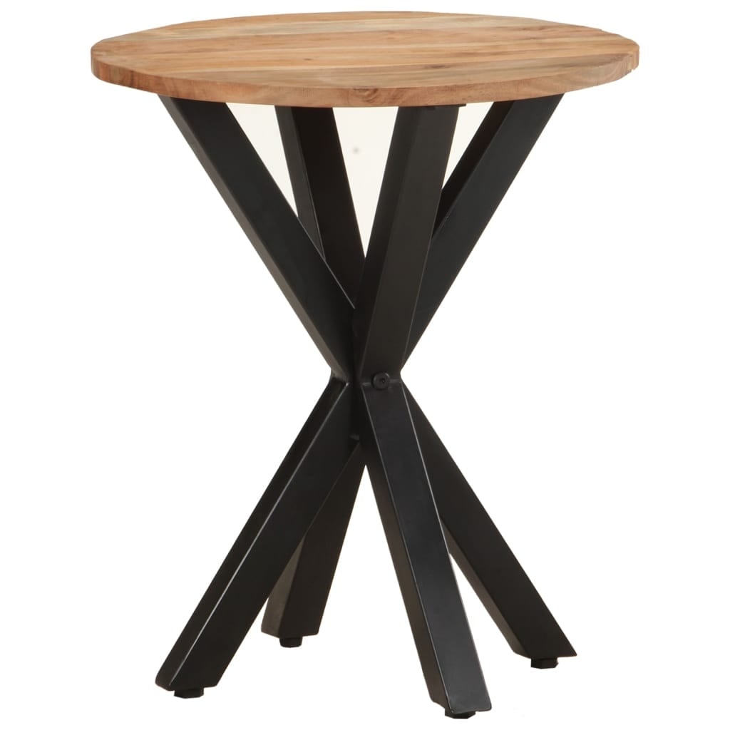 Global Pronex Side Table 18.9 inchx18.9 inchx22 inch Solid Acacia Wood