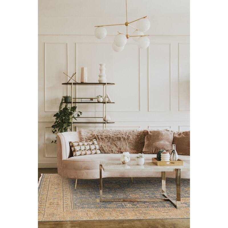 ECARPETGALLERY Hand-knotted Jamshidpour Dark Blue Wool Rug - 8'1 x 10'2