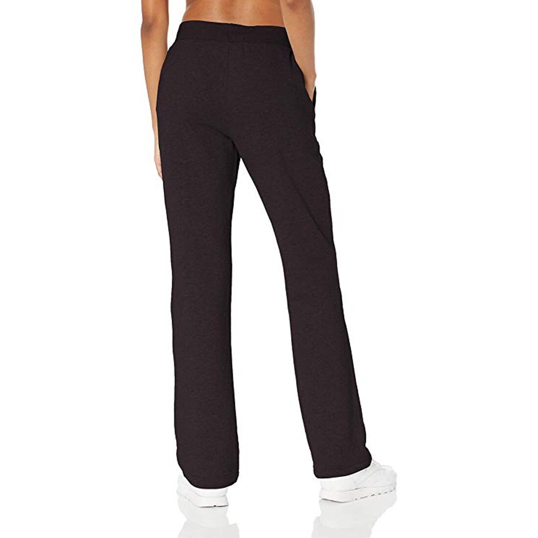 champion women's fleece open bottom pant