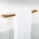 preview thumbnail 1 of 6, Teak Towel Bar 23" Long