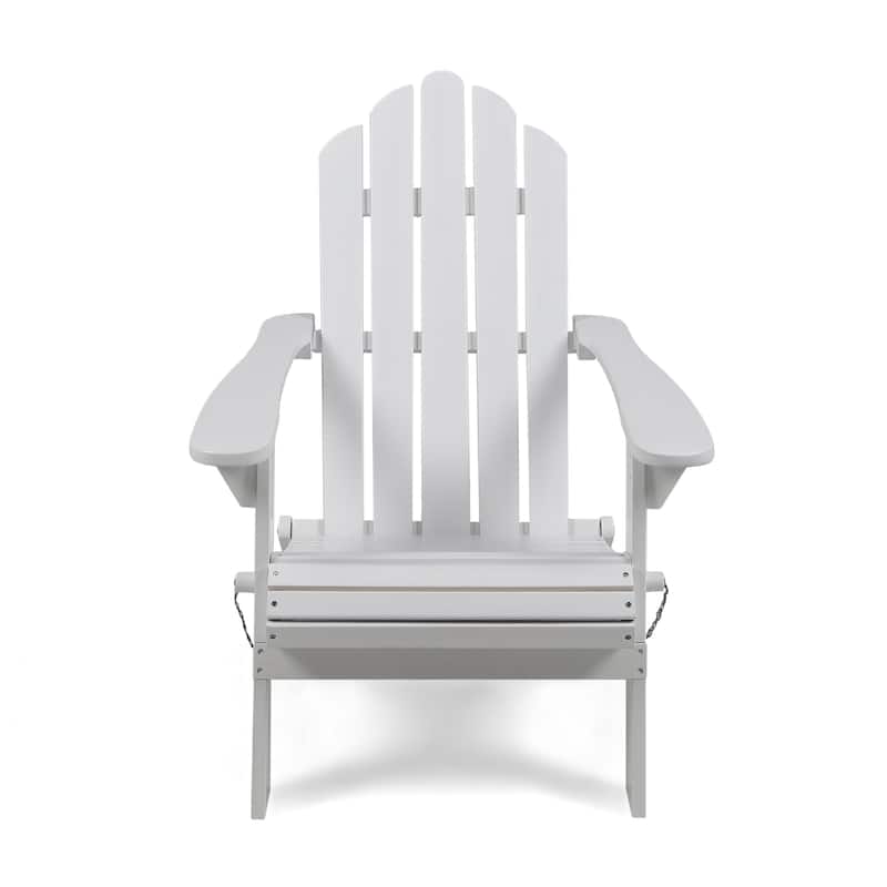 Hollywood Foldable Acacia Adirondack Chair by Christopher Knight Home