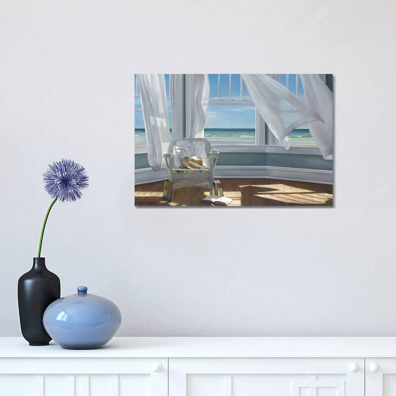 iCanvas "Gentle Reader" by Karen Hollingsworth Canvas Print - 12x18x1.5