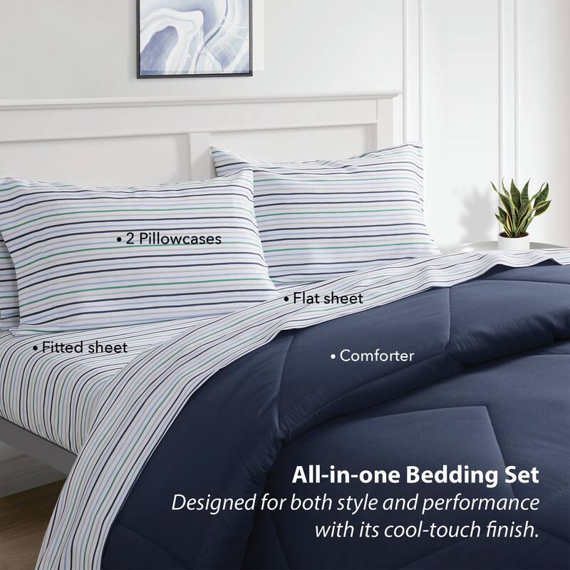 Cooling Technology 5-Piece Bed in a Bag - Twin XL