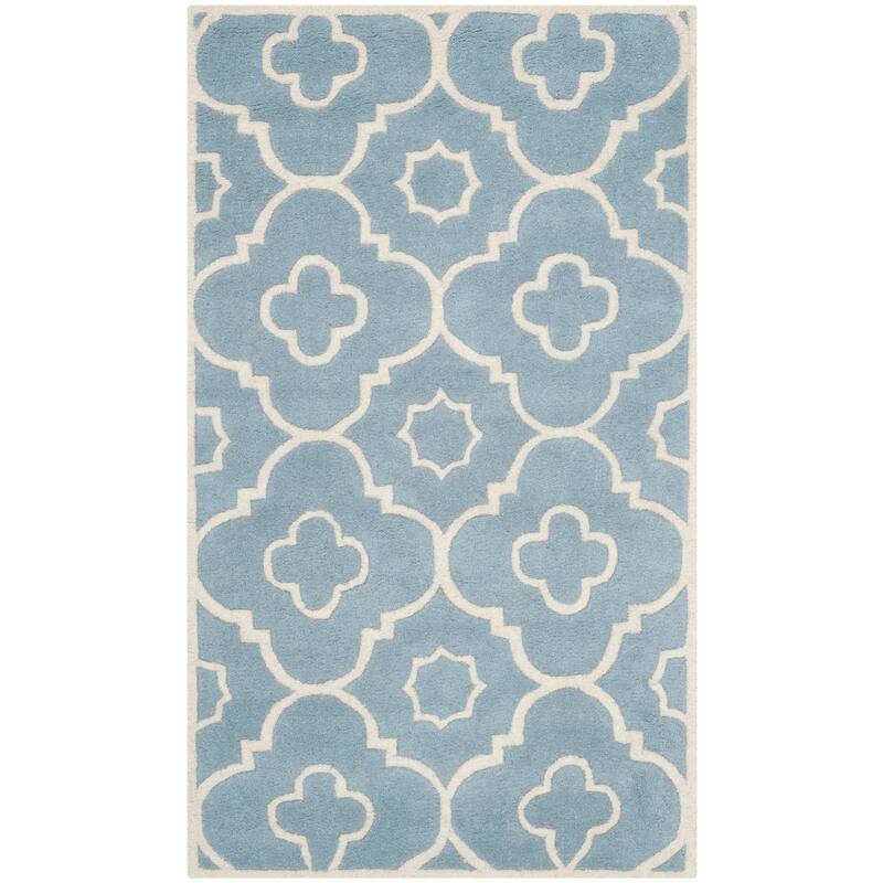 SAFAVIEH Handmade Chatham Franziska Modern Wool Rug