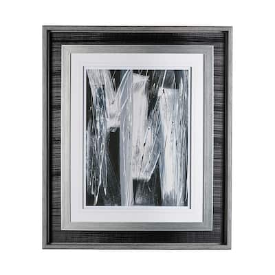 Glass Shower I Framed Art Print