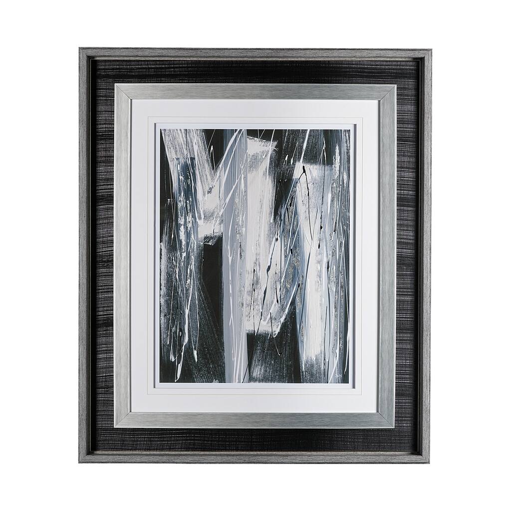 Glass Shower I Framed Art Print