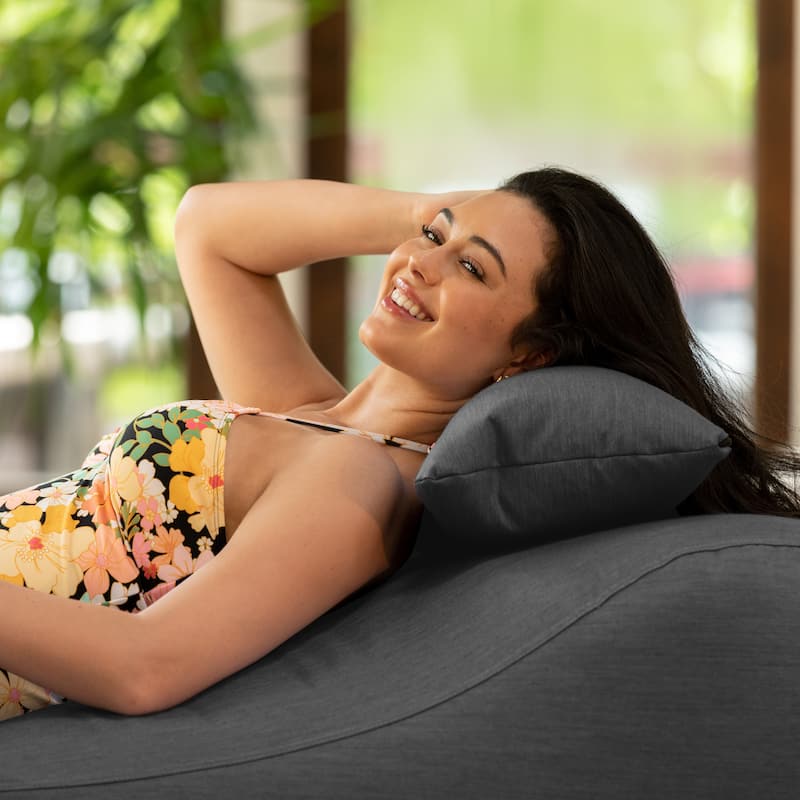 Jaxx Arlo Outdoor Bean Bag Lounge with Pillow