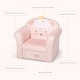 preview thumbnail 10 of 8, Gymax Kids Lamb Sofa Children Armrest Couch Upholstered Chair Toddler - See Details