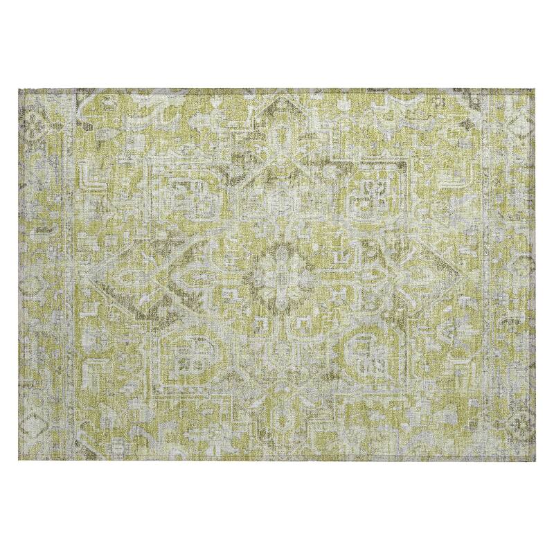 Nave Oriental Weather Resistant Classic Elegance Outdoor Rug