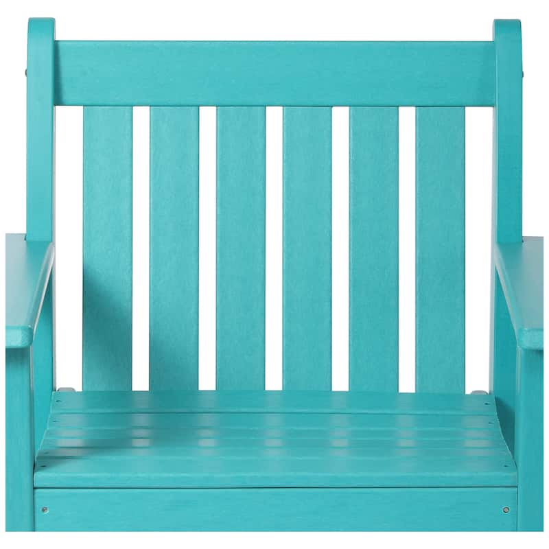 Polytrends Laguna Outdoor Dining Poly Garden Arm Chair (Set of 4)