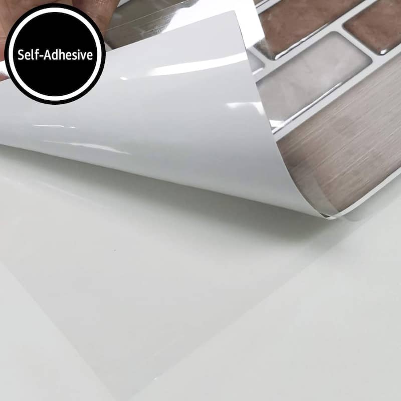 Art3d 12"x12" Vinyl Peel and Stick Backsplash Tile 10 Sheets